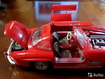  Mercedes Benz 300 SL 1954 ,   1:18     Bburago,  , ,  ,   