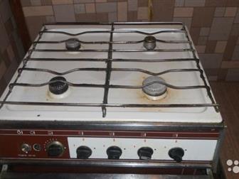 Газовая плита 60х60см,  Все конфорки и духовка в рабочем состоянии в Калуге