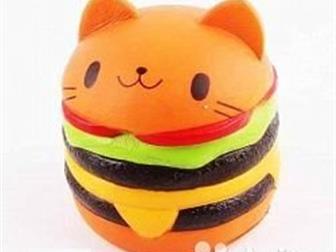  Cat BurgerSquishy Cat Burger -     ,   -      ,   