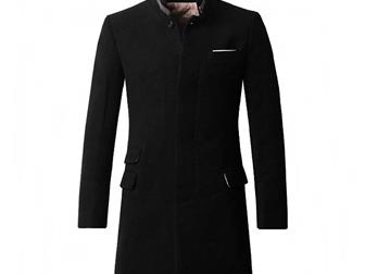 Смотреть изображение Мужская одежда Мужское пальто Burberry Woolen Coat 32484948 в Москве