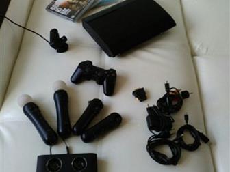    PlayStation PS3 SuperSlim 500gb + Move + 17  33494312  