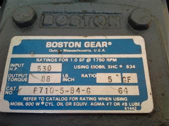       BOSTON GEAR () : F710-5-B4-G 39260982  