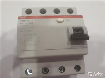 ���������������� ������� ABB 4-�������� DS204 AC-C40/0,03 6 �������, �/� � ������� 1 �����(3000 ������), ��� ������� ABB 2-�������� DSH941R C25 30mA ��� ��, �/� � ������