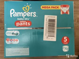  !  Pampers,  , 72 ,   ,  5 ( 12-17):   