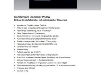 WESSAMAT CoolStream W20W,    ,     45  (     - , ,   )   -