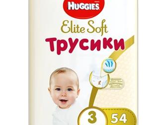   Huggies Elite Soft,   3 (6-11),  54 ,  ,  ,  ,   , :   