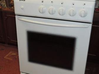 Бу, в рабочем состоянии, 4 комфорки, электроподжиг, газконтроль, Габариты: ширина 50x глубина 60x высота 85 см в Воронеже